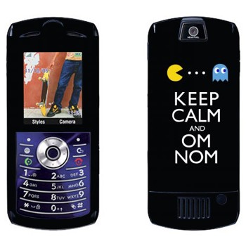   «Pacman - om nom nom»   Motorola L7E Slvr