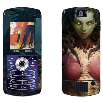   «Sarah Kerrigan - StarCraft 2»   Motorola L7E Slvr