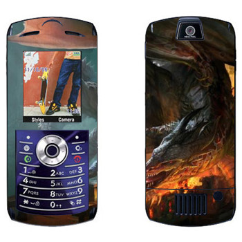   «Drakensang fire»   Motorola L7E Slvr