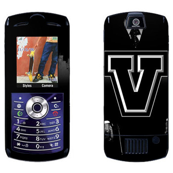   «GTA 5 black logo»   Motorola L7E Slvr