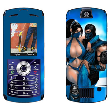   «Mortal Kombat  »   Motorola L7E Slvr