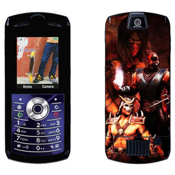   « Mortal Kombat»   Motorola L7E Slvr