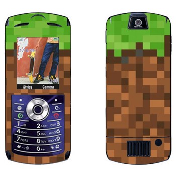   «  Minecraft»   Motorola L7E Slvr