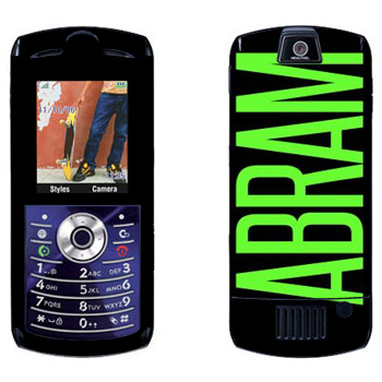   «Abram»   Motorola L7E Slvr