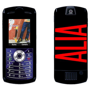   «Alia»   Motorola L7E Slvr