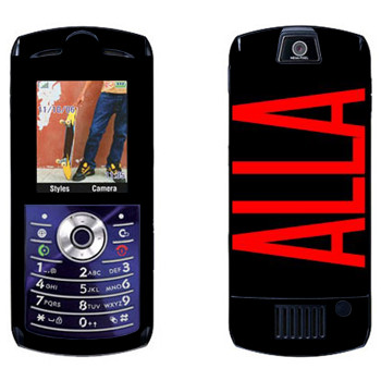   «Alla»   Motorola L7E Slvr