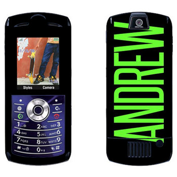   «Andrew»   Motorola L7E Slvr