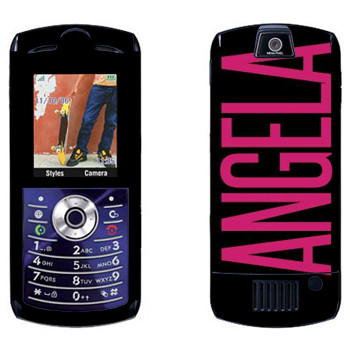   «Angela»   Motorola L7E Slvr