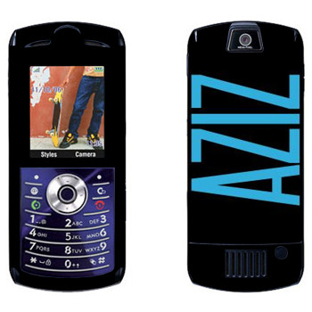   «Aziz»   Motorola L7E Slvr