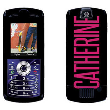   «Catherine»   Motorola L7E Slvr
