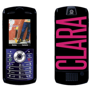   «Clara»   Motorola L7E Slvr