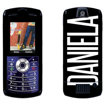   «Daniela»   Motorola L7E Slvr