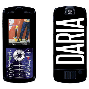   «Daria»   Motorola L7E Slvr