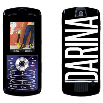   «Darina»   Motorola L7E Slvr