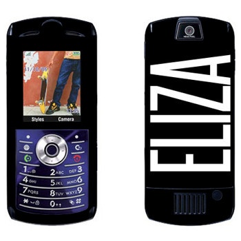   «Eliza»   Motorola L7E Slvr