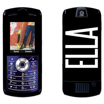   «Ella»   Motorola L7E Slvr