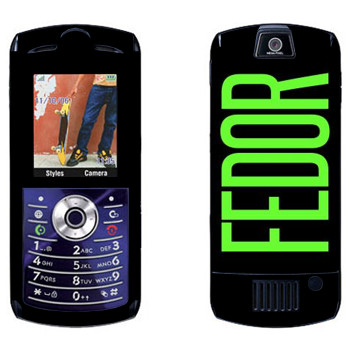   «Fedor»   Motorola L7E Slvr