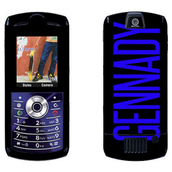   «Gennady»   Motorola L7E Slvr