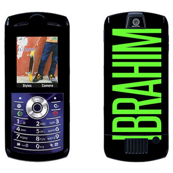   «Ibrahim»   Motorola L7E Slvr