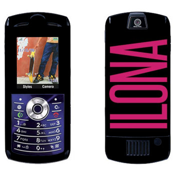   «Ilona»   Motorola L7E Slvr