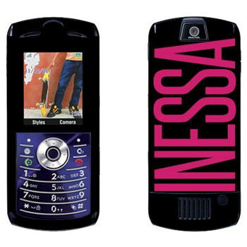   «Inessa»   Motorola L7E Slvr