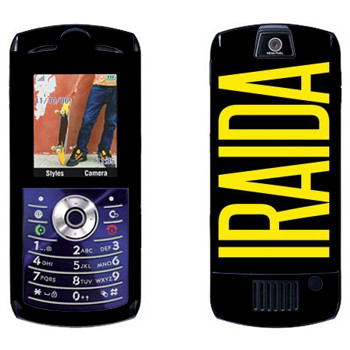   «Iraida»   Motorola L7E Slvr