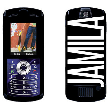   «Jamila»   Motorola L7E Slvr