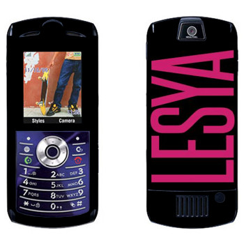   «Lesya»   Motorola L7E Slvr