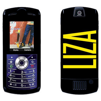   «Liza»   Motorola L7E Slvr