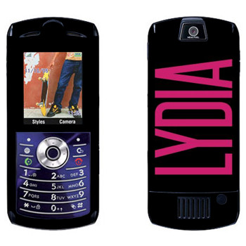   «Lydia»   Motorola L7E Slvr