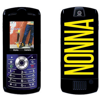   «Nonna»   Motorola L7E Slvr