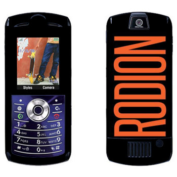   «Rodion»   Motorola L7E Slvr
