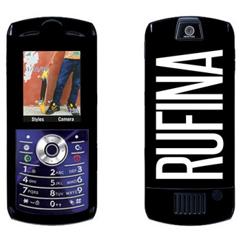   «Rufina»   Motorola L7E Slvr