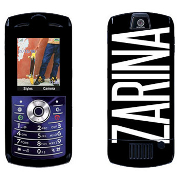   «Zarina»   Motorola L7E Slvr
