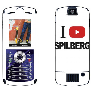   «I love Spilberg»   Motorola L7E Slvr