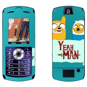   «   - Adventure Time»   Motorola L7E Slvr