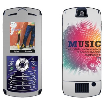  « Music   »   Motorola L7E Slvr