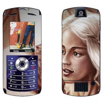   «Daenerys Targaryen - Game of Thrones»   Motorola L7E Slvr