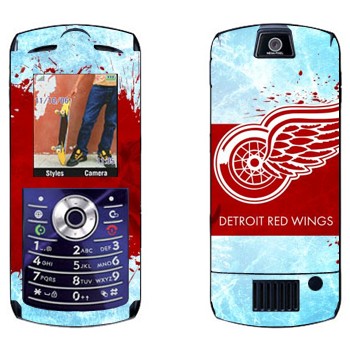   «Detroit red wings»   Motorola L7E Slvr