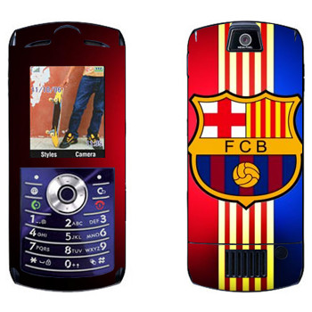   «Barcelona stripes»   Motorola L7E Slvr
