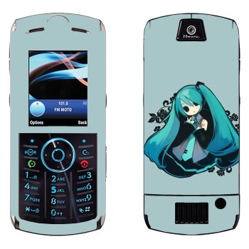   «Hatsune Miku - Vocaloid»   Motorola L9 Slvr
