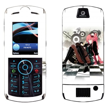   «  (Megurine Luka)»   Motorola L9 Slvr