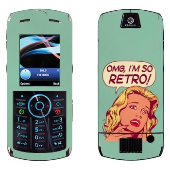  «OMG I'm So retro»   Motorola L9 Slvr