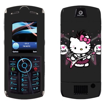   «Kitty - I love punk»   Motorola L9 Slvr