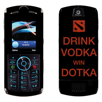   «Drink Vodka With Dotka»   Motorola L9 Slvr