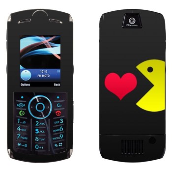  «I love Pacman»   Motorola L9 Slvr