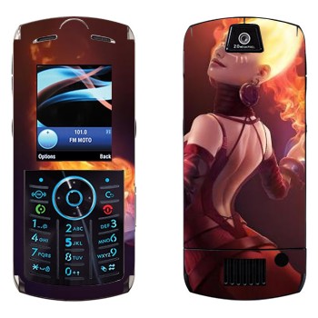   «Lina  - Dota 2»   Motorola L9 Slvr
