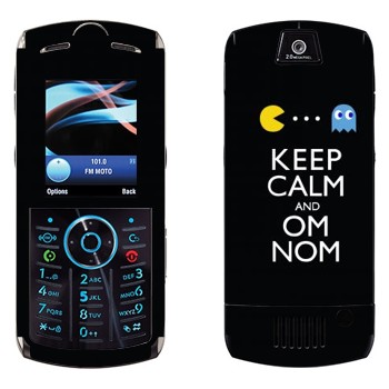   «Pacman - om nom nom»   Motorola L9 Slvr