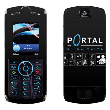   «Portal - Still Alive»   Motorola L9 Slvr