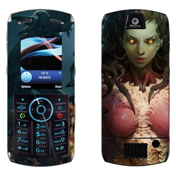   «Sarah Kerrigan - StarCraft 2»   Motorola L9 Slvr